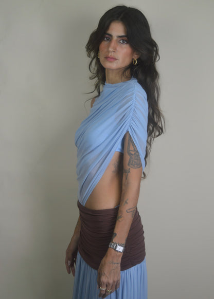 Sea Glass Mesh Dress