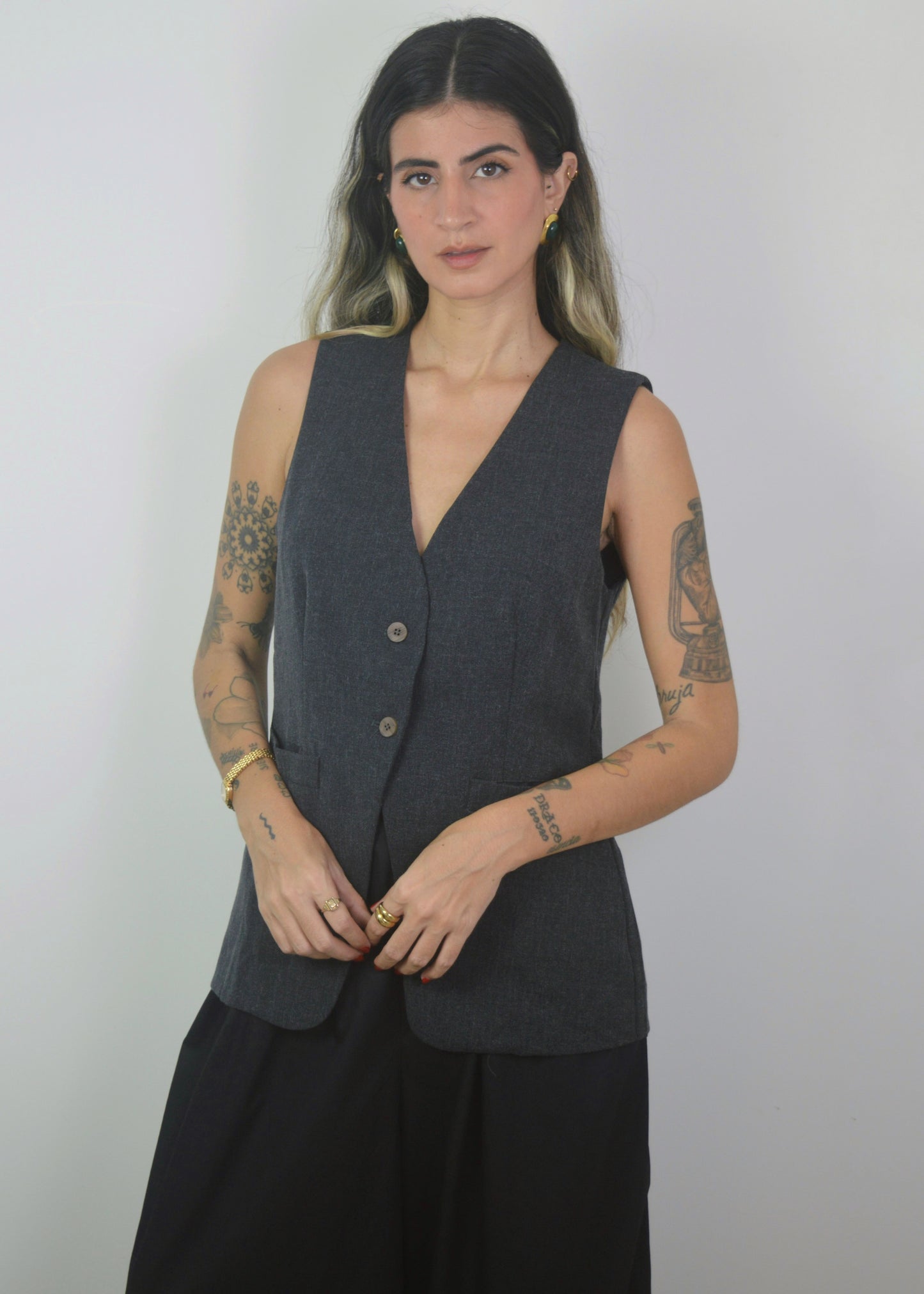 Charcoal Vest