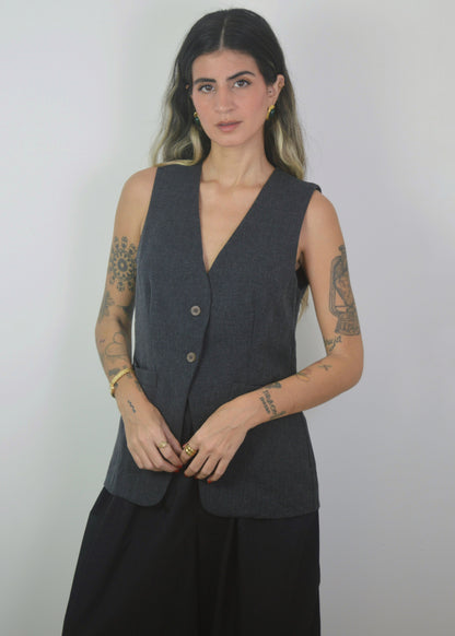 Charcoal Vest