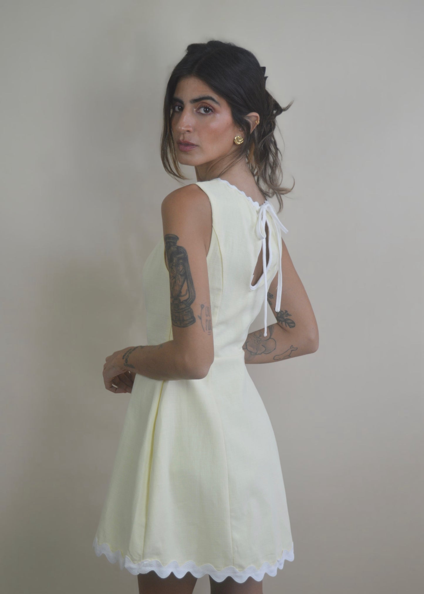 Lemon Drop Mini Dress RESTOCKED