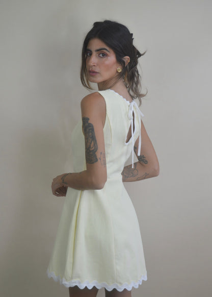 Lemon Drop Mini Dress RESTOCKED
