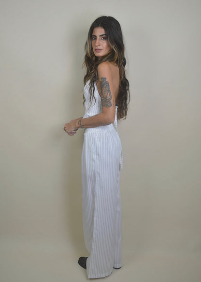 Striped White Set