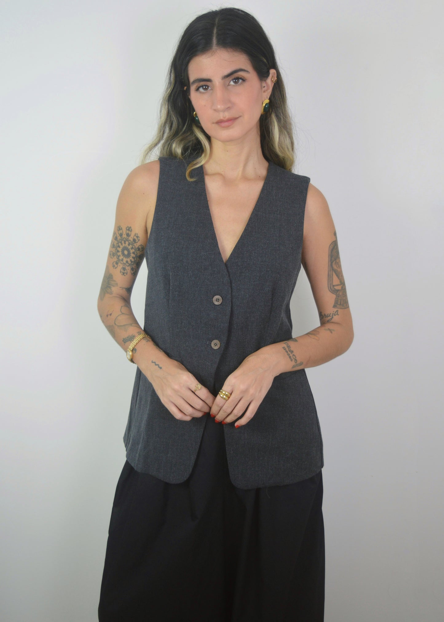 Charcoal Vest