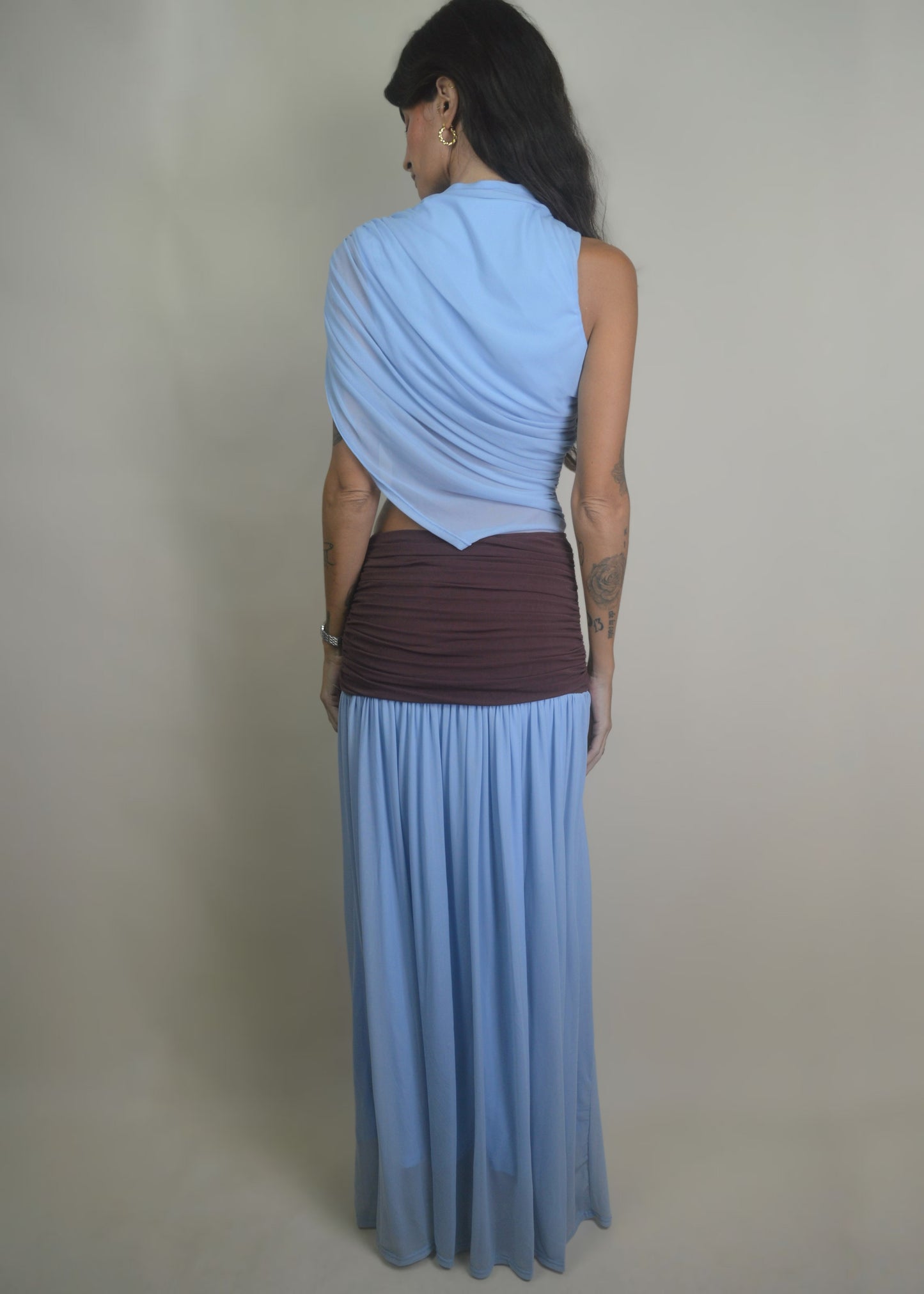 Sea Glass Mesh Dress