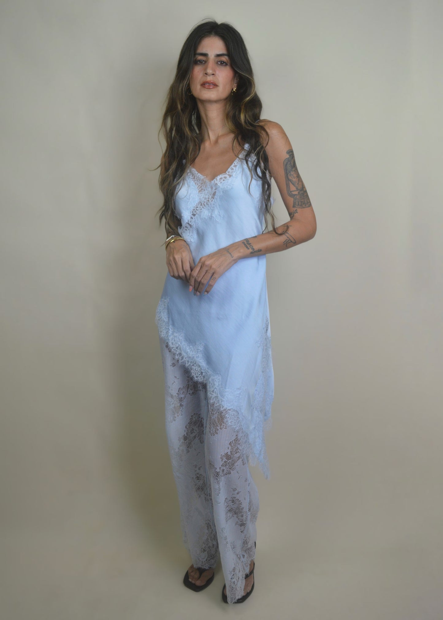 Ethereal Lace Pant Set
