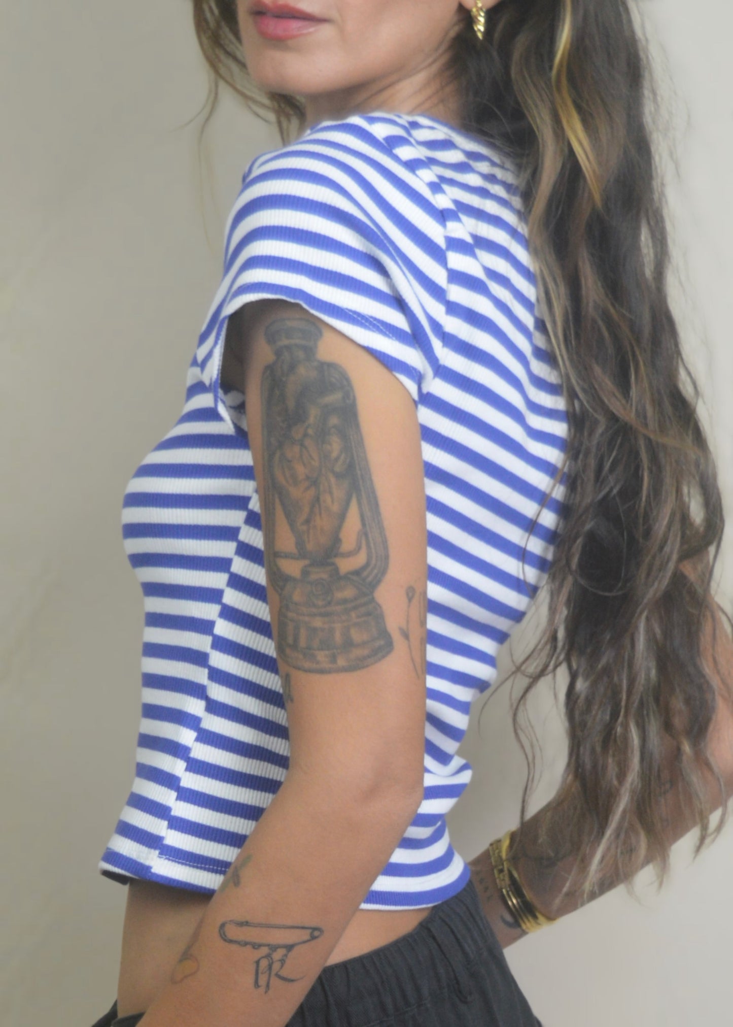 Seaside Stripes Baby Tee