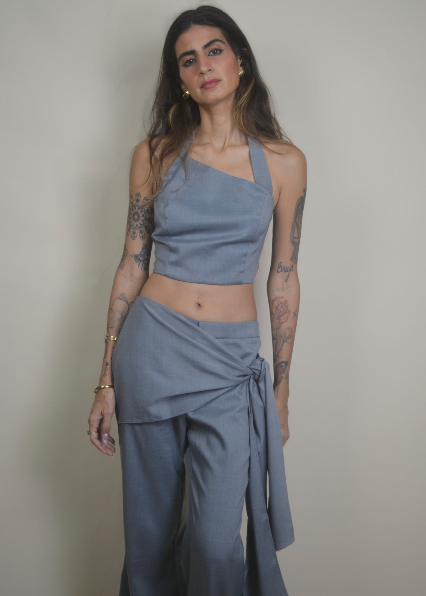 Azure Wrap Set