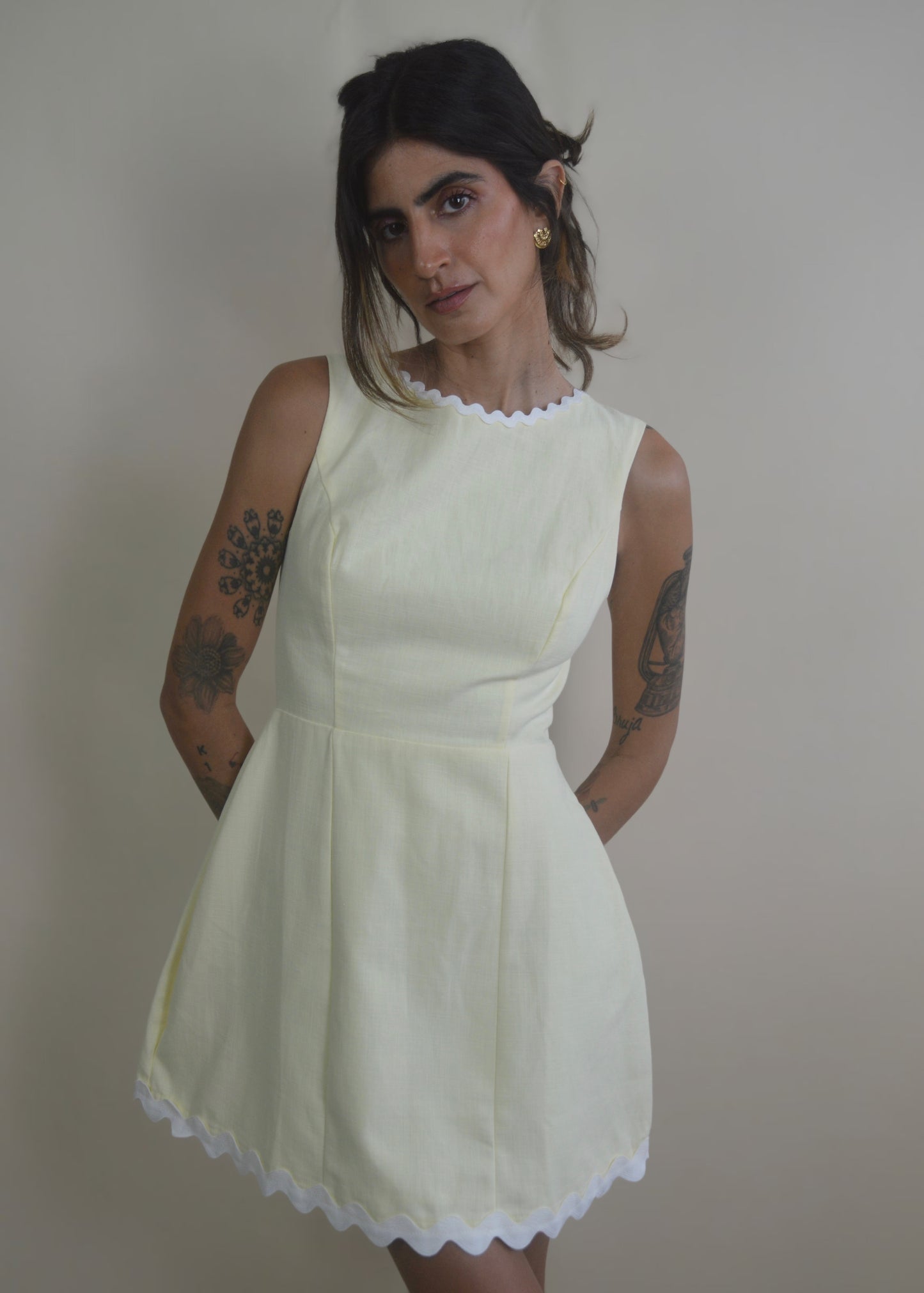 Lemon Drop Mini Dress RESTOCKED
