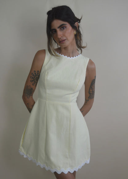 Lemon Drop Mini Dress RESTOCKED