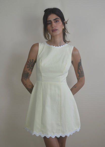 Lemon Drop Mini Dress RESTOCKED