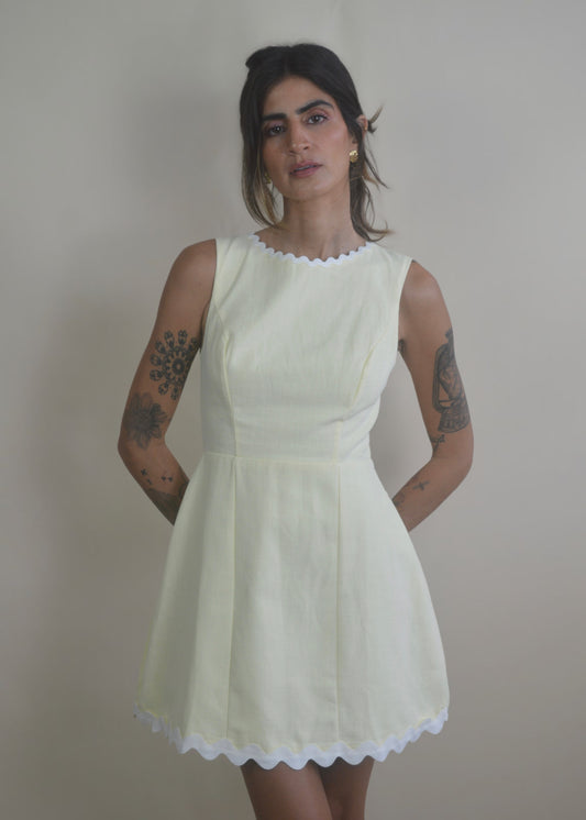 Lemon Drop Mini Dress RESTOCKED