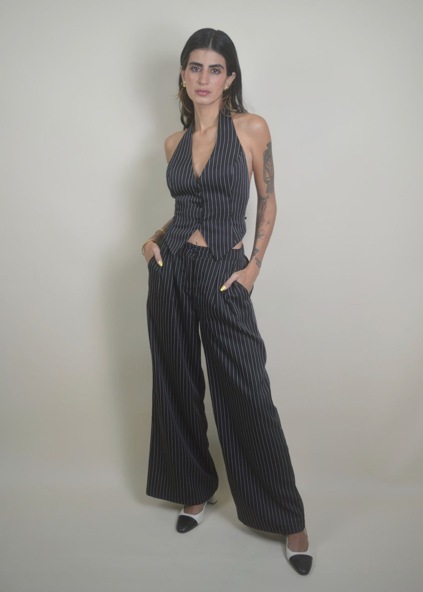 Striped Black Set