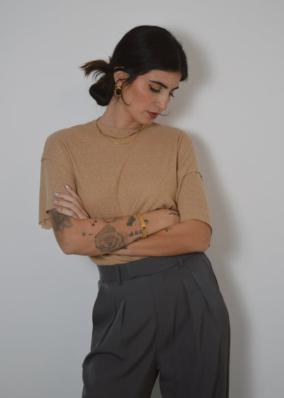 Taupe T-shirt