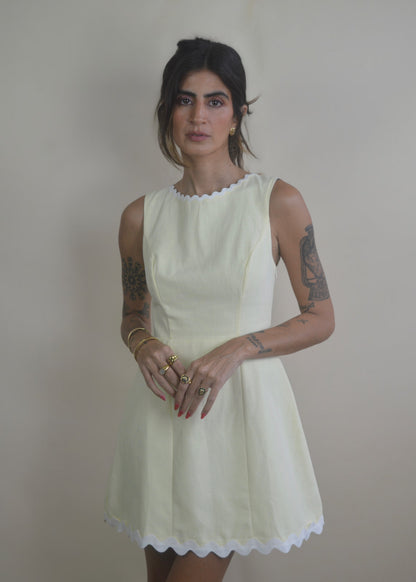 Lemon Drop Mini Dress RESTOCKED