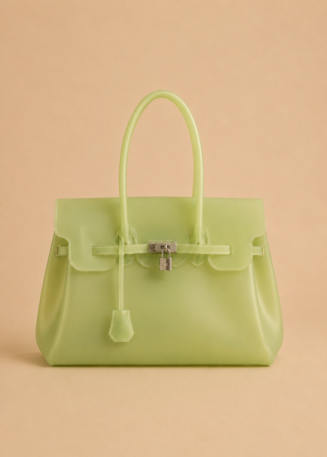Large Jelly Firkin Olive Green Bag